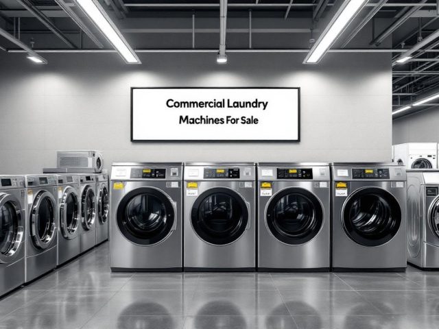 How to Find Commercial Laundry Machines for Sale