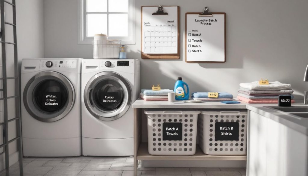 Home Laundry Batching Tips: Batch Processes to Cut Daily Load